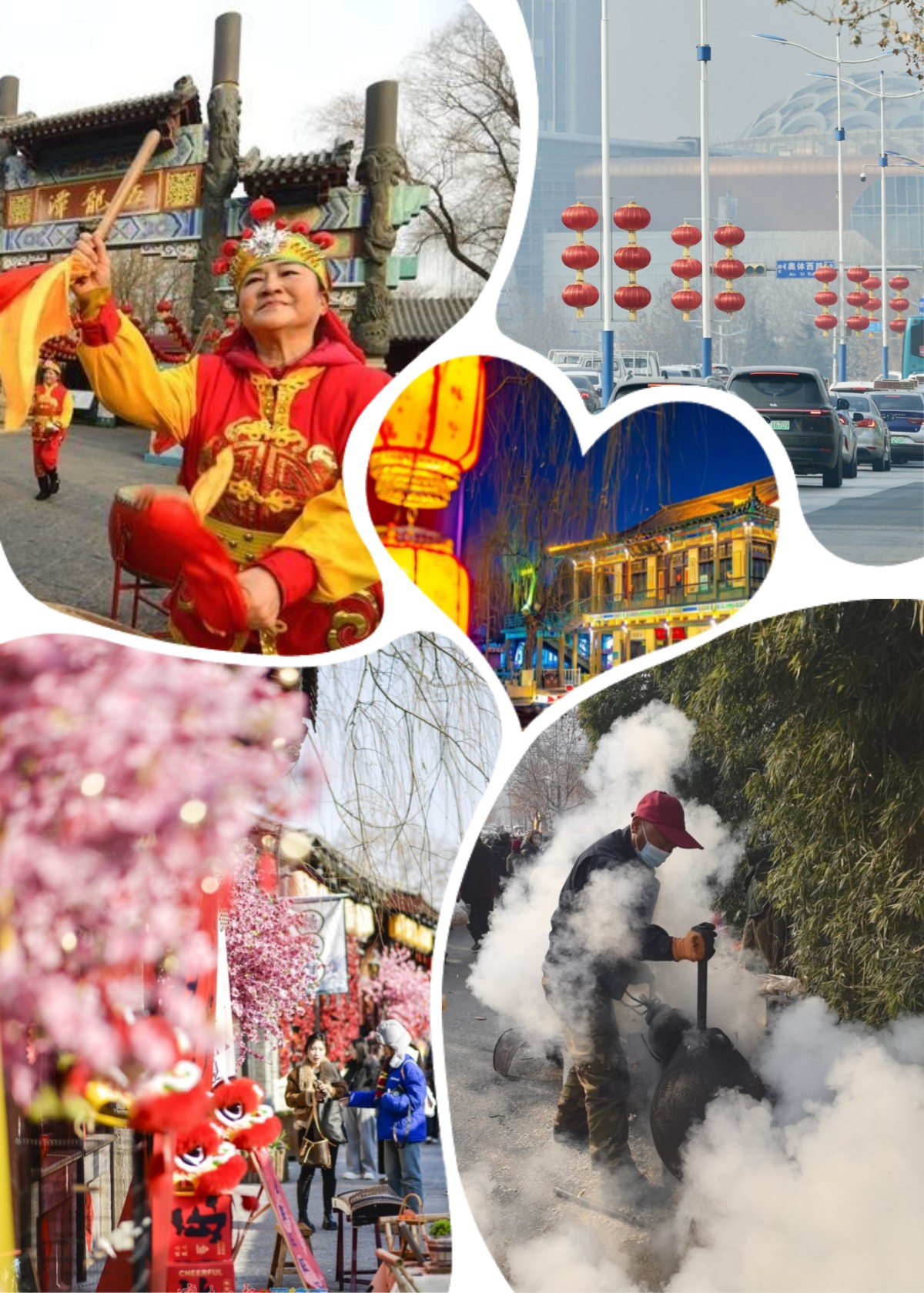 泉城年味气氛组已就位,是“蛇”候过年啦!