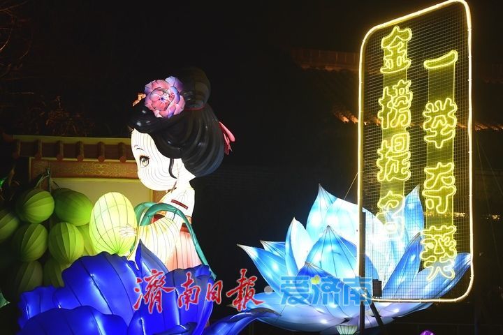 泉城年味气氛组已就位,是“蛇”候过年啦!