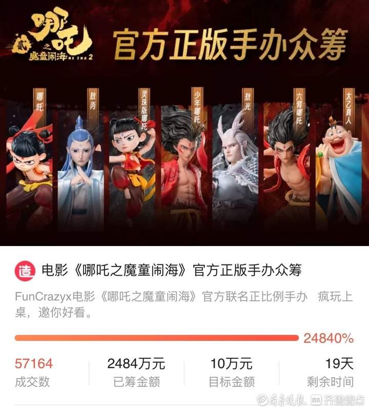 一“吒”难求!电影《哪吒2》带火周边产品,济南多家门店已售罄