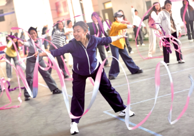 山师“网红”体育课 塑形减重新密码