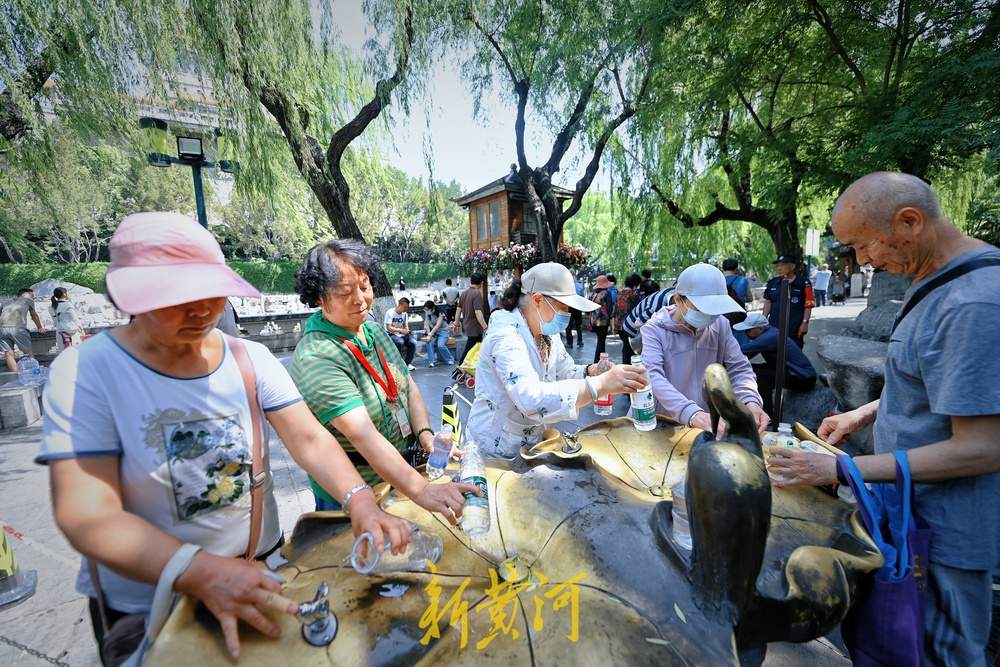 高温持续！在济南喝一口泉水透心凉