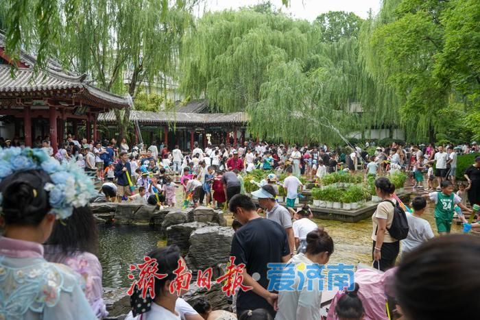 一年四季 泉在济南｜端午假期，济南天下第一泉风景区民俗盛宴点燃泉城夏日