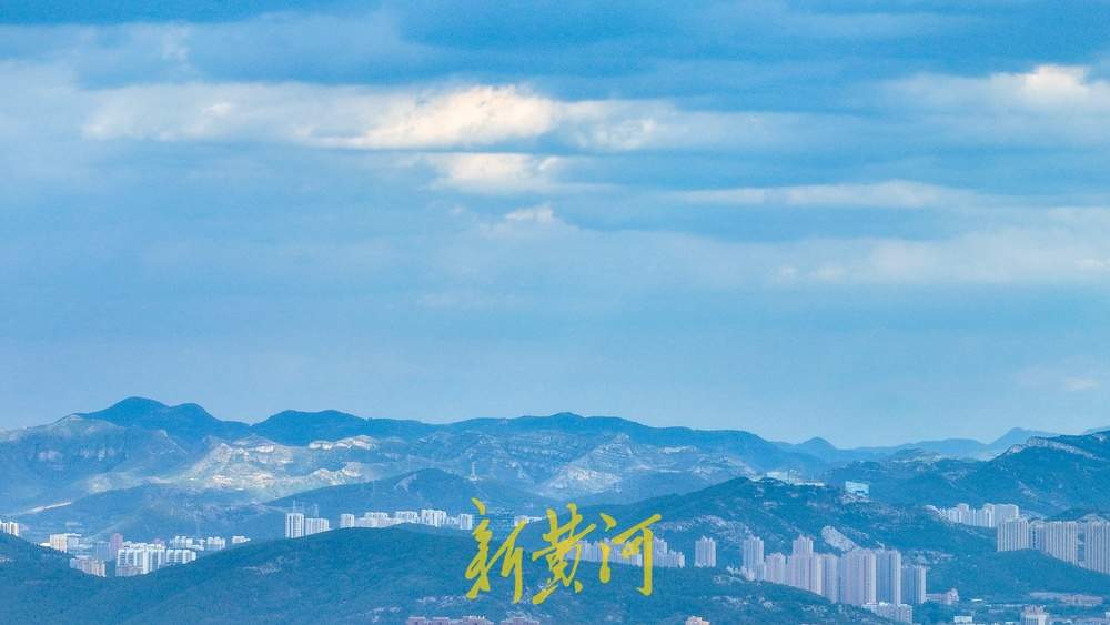 镜头定格治愈系“蓝天白云”，仲夏济南颜值爆表