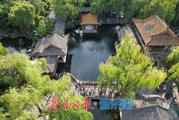 一年四季 泉在济南丨“千泉竞涌”引客来,济南迎最佳赏泉季
