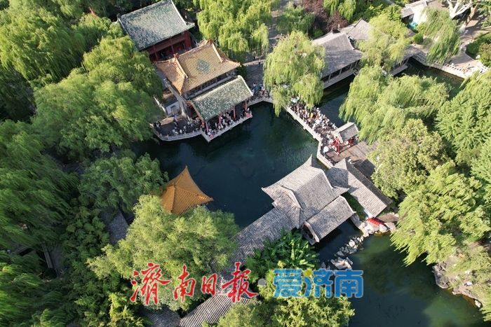 一年四季 泉在济南丨“千泉竞涌”引客来,济南迎最佳赏泉季