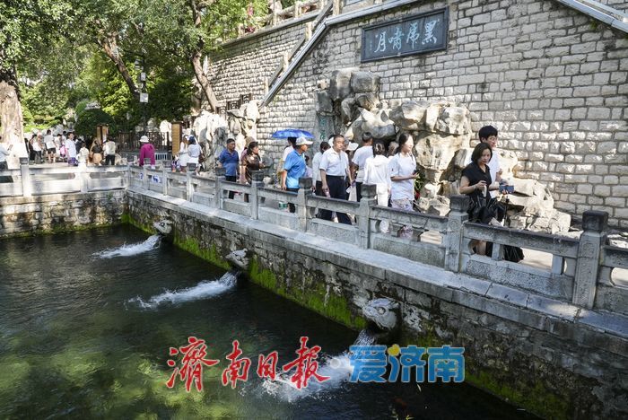 一年四季 泉在济南丨“千泉竞涌”引客来,济南迎最佳赏泉季