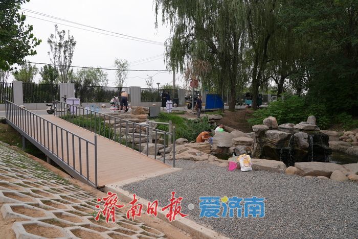 一年四季 泉在济南丨济南鲍山“漂泉”完成便民改造,古泉焕新迎客来