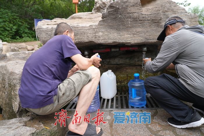 一年四季 泉在济南丨济南鲍山“漂泉”完成便民改造,古泉焕新迎客来