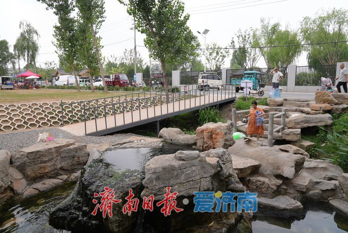 一年四季 泉在济南丨济南鲍山“漂泉”完成便民改造,古泉焕新迎客来