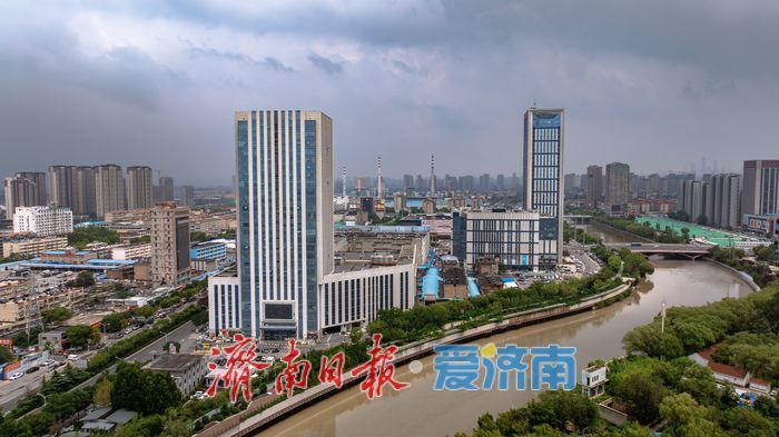 一年四季 泉在济南丨济南小清河，绿意盎然色彩绘就城市生态新画卷