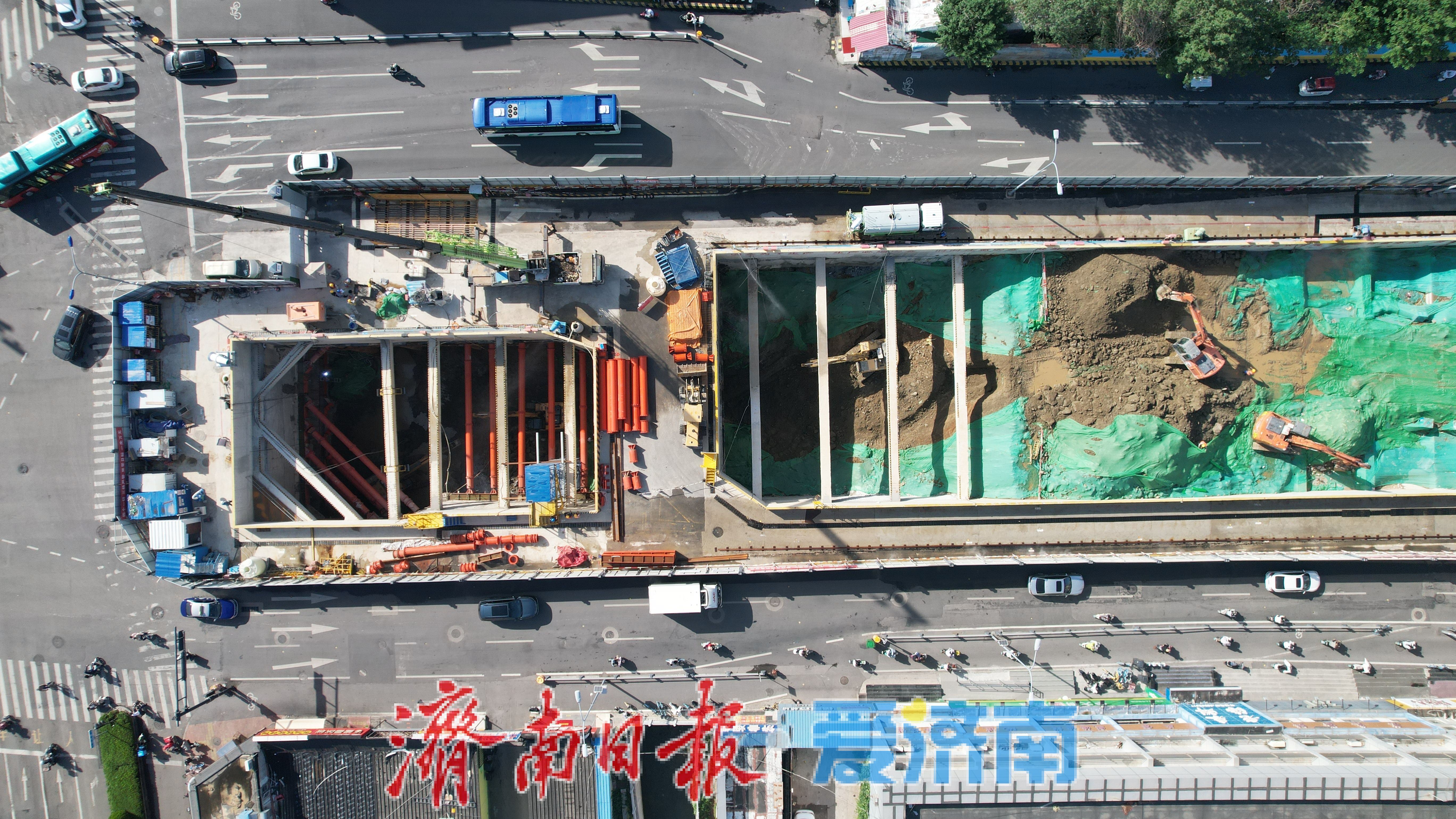 济南轨道交通7号线全线动工 23座车站全部进场施工