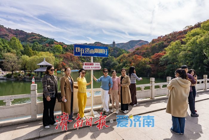 万山红遍,层林尽染!济南红叶谷进入最佳观赏期