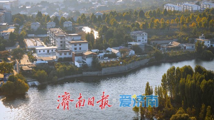 济南锦绣川水库：秋染山水间，生态画卷韵悠然