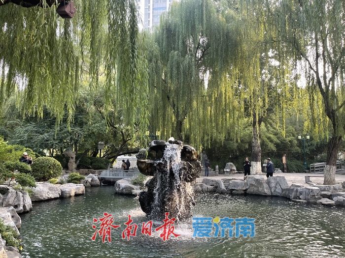 一年四季 泉在济南丨满屏五彩斑斓!五龙潭秋日打翻色盘