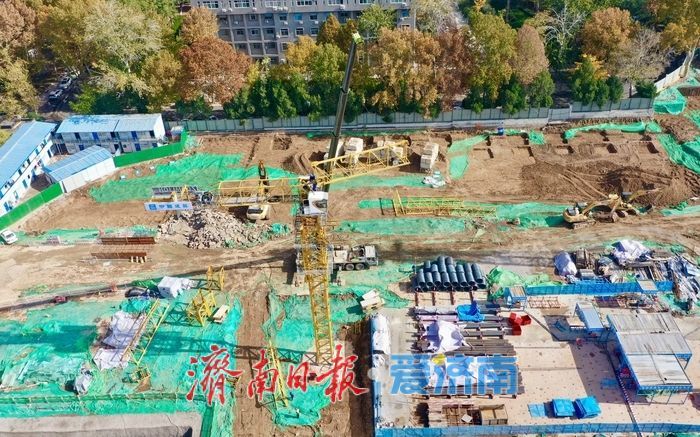 地下1层+地上15层！山东师范大学新学生公寓项目建设稳步推进