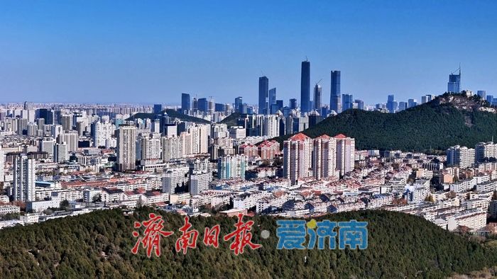 一年四季 泉在济南丨天际线上的对话！冬日美景 古今同框