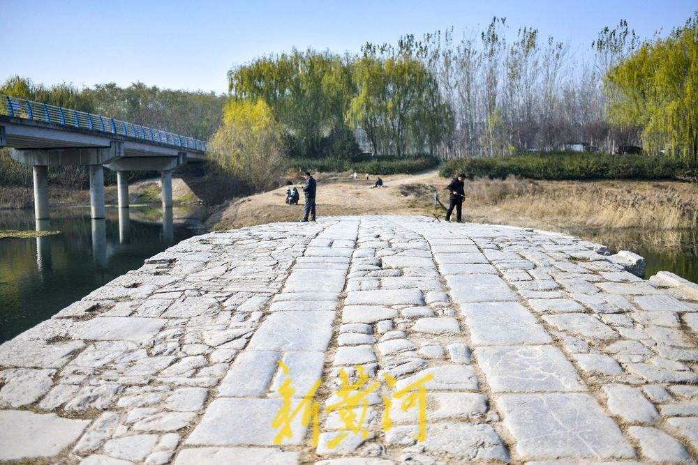 泄洪结束 济南明代古桥“浮出水面”现全貌