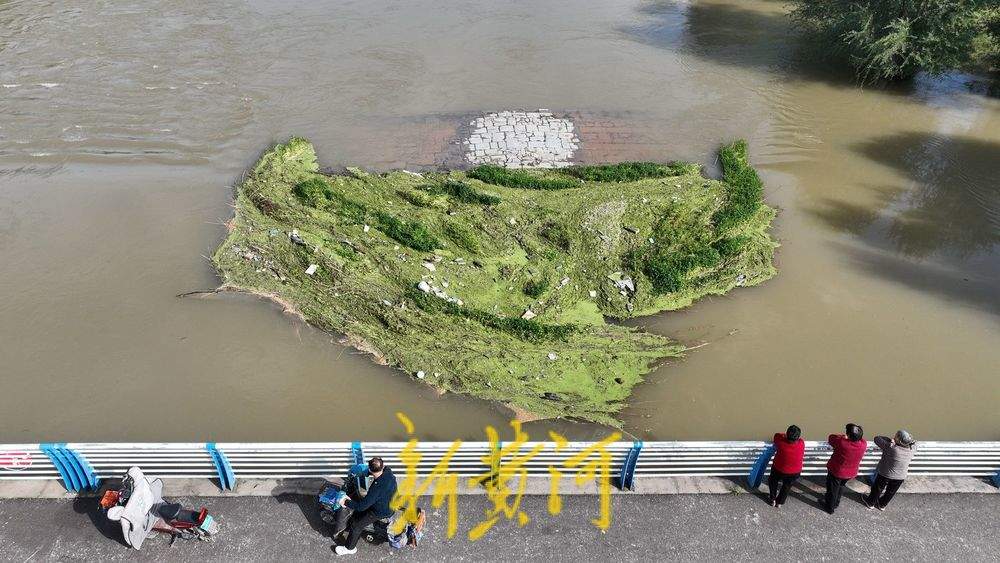 泄洪结束 济南明代古桥“浮出水面”现全貌