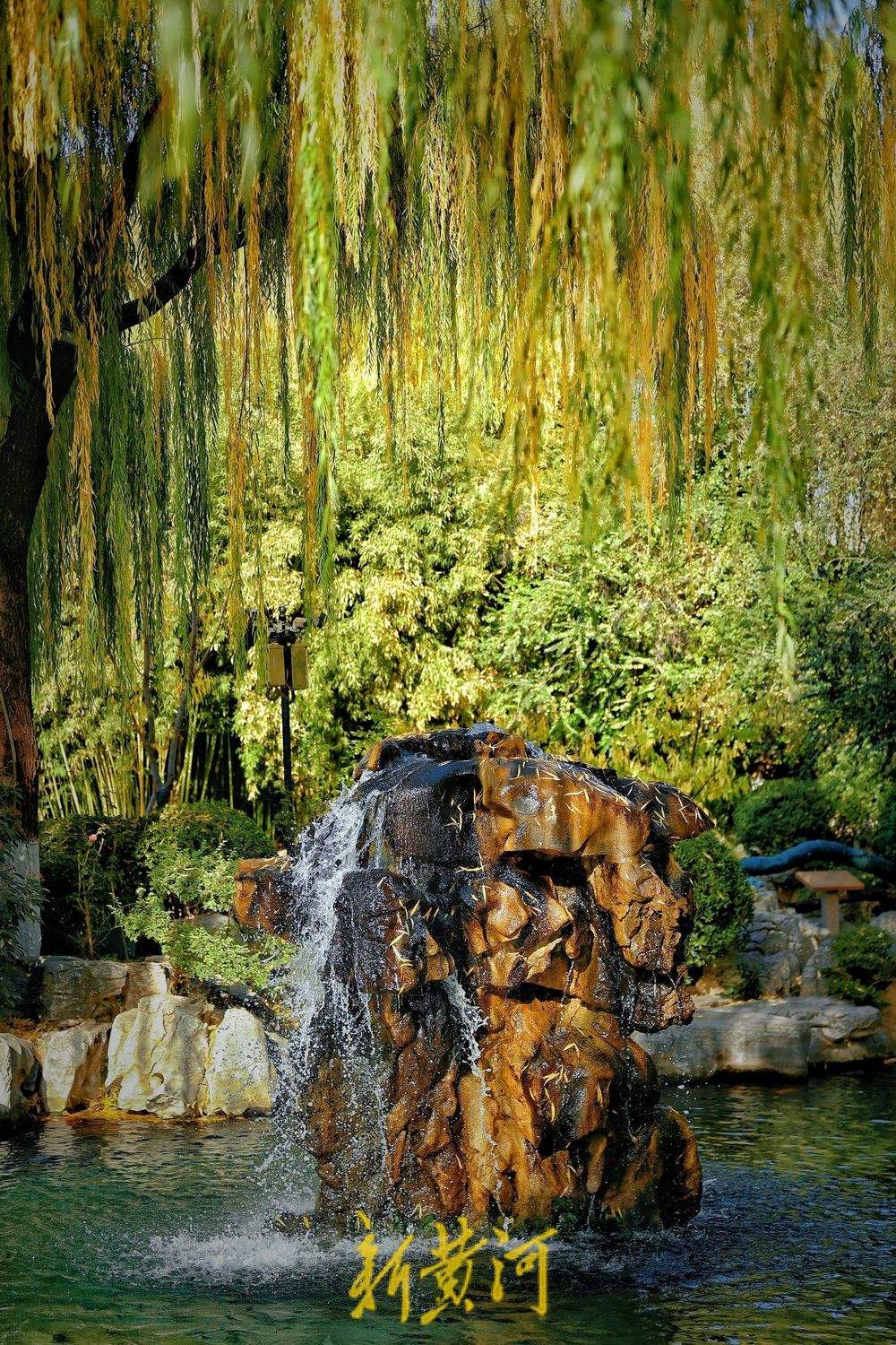 一年四季 泉在济南｜“月牙飞瀑”胜景持续在线突破100天