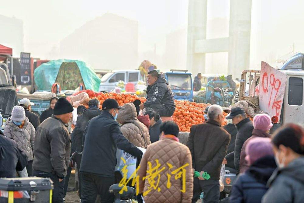 小寒时节赶大集 济南冬日烟火味十足