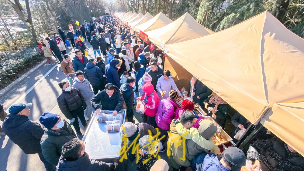 济南南郊宾馆里的文旅市集 烟火长龙点亮周末生活