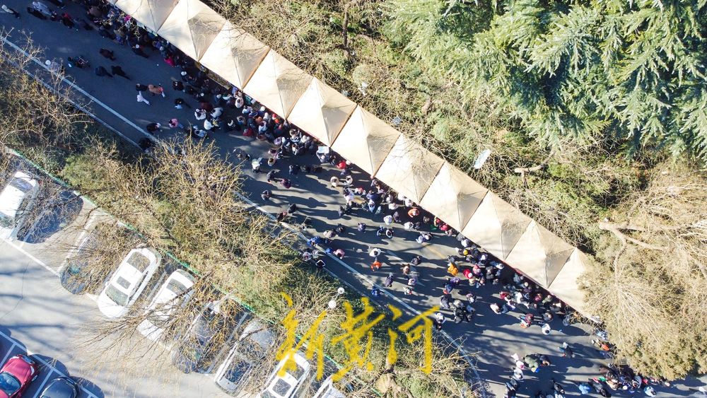 济南南郊宾馆里的文旅市集 烟火长龙点亮周末生活