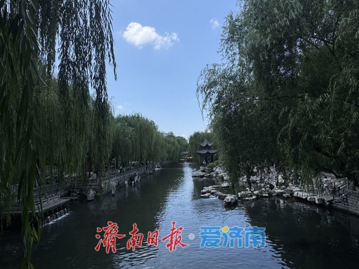 泛舟护城河畔 尽赏泉城夏日美景