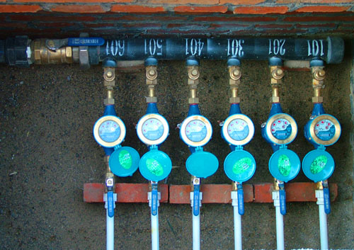 改造后的水表井