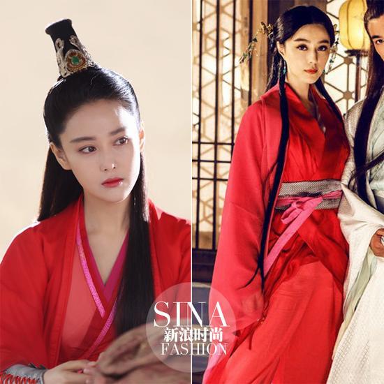 范冰冰张馨予不停撞衫撞脸撞造型，到底是有意还是无意？