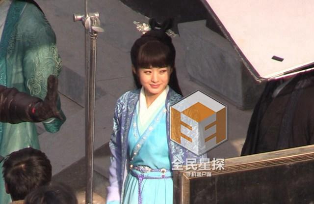 赵丽颖李易峰拍诛仙 被污不掩颜值(图)