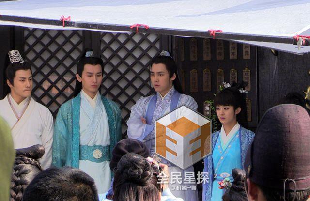 赵丽颖李易峰拍诛仙 被污不掩颜值(图)