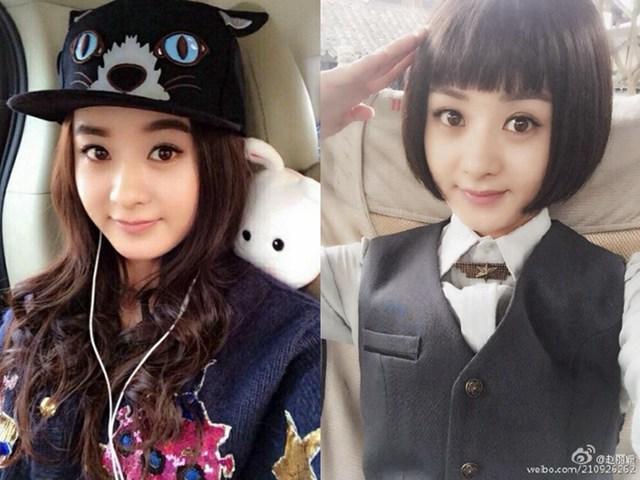 郑爽杨幂唐嫣赵丽颖，女明星约好剪头发！