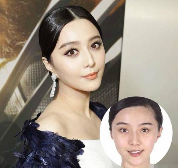 范冰冰杨幂孙俪素颜真实对比 明星妆前妆后差