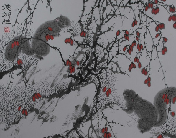 张德娜作品欣赏