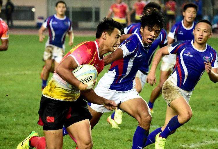 亚洲七人制橄榄球男子锦标赛：中国胜中华台北