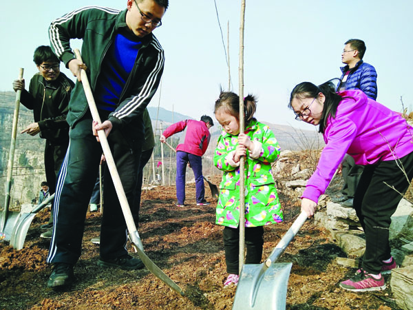 淄博市博山区:播撒绿色希望 共建绿色家园