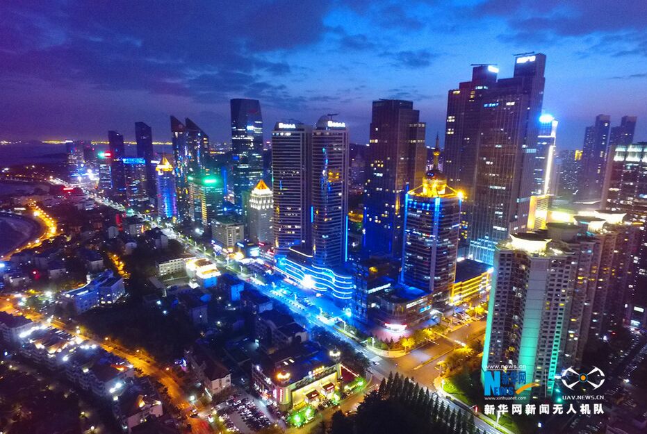 【&ldquo;飞阅&rdquo;中国】航拍青岛五四广场