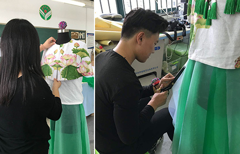 參賽選手緊張備戰&ldquo;展示秀&rdquo;