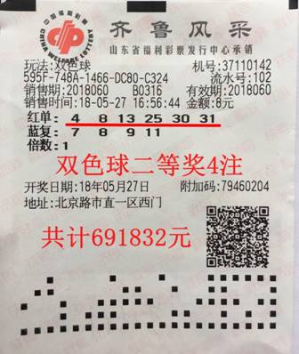 山东福彩_中奖报道