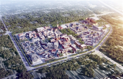 总投资50亿元 青岛藏马山影视外景地加紧建设中