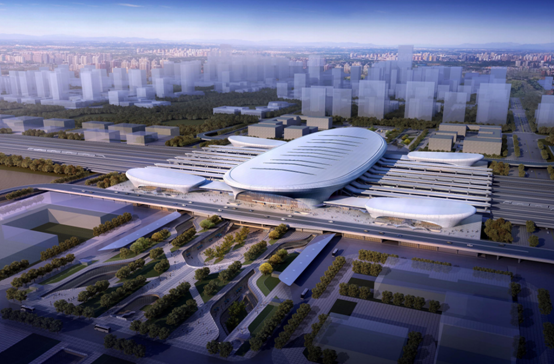 鲁南高铁临沂北站深化设计图新鲜出炉