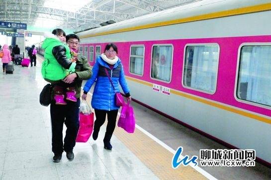 聊城火车站春运发送旅客22.7万人次